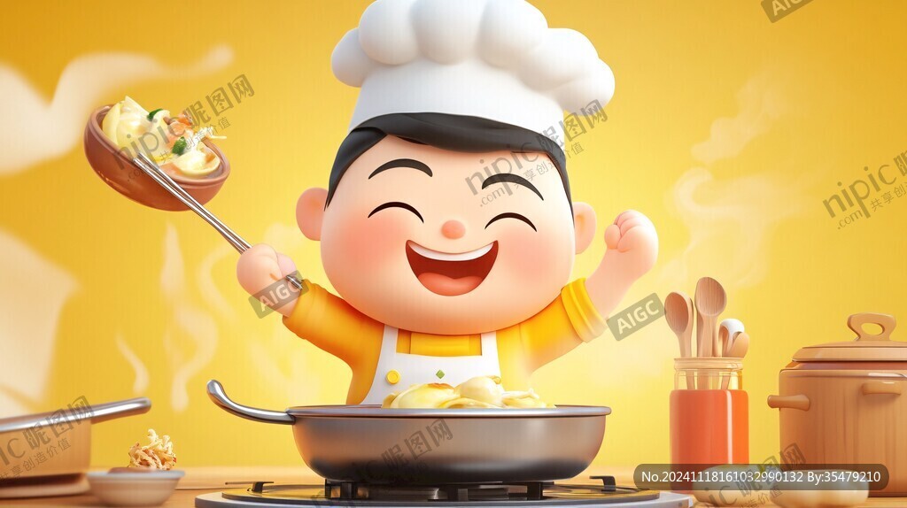 厨师ip形象