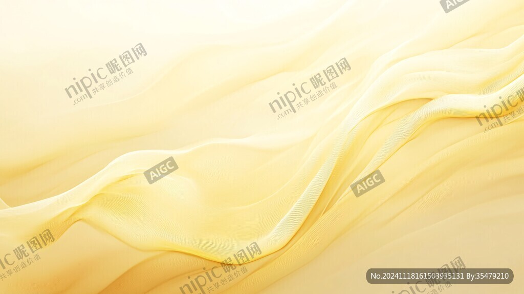 金色抽象流体纹理背景