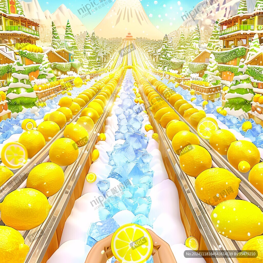lowpoly柠檬