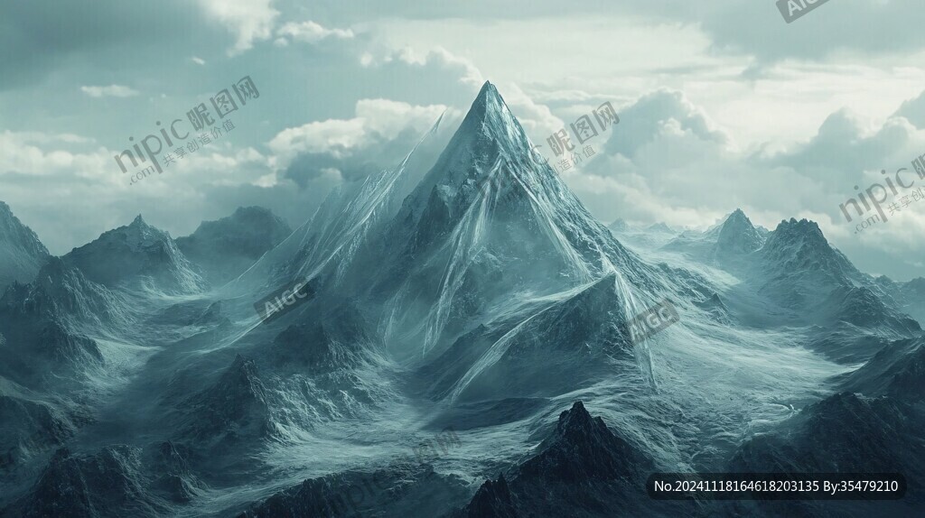3d山脉背景