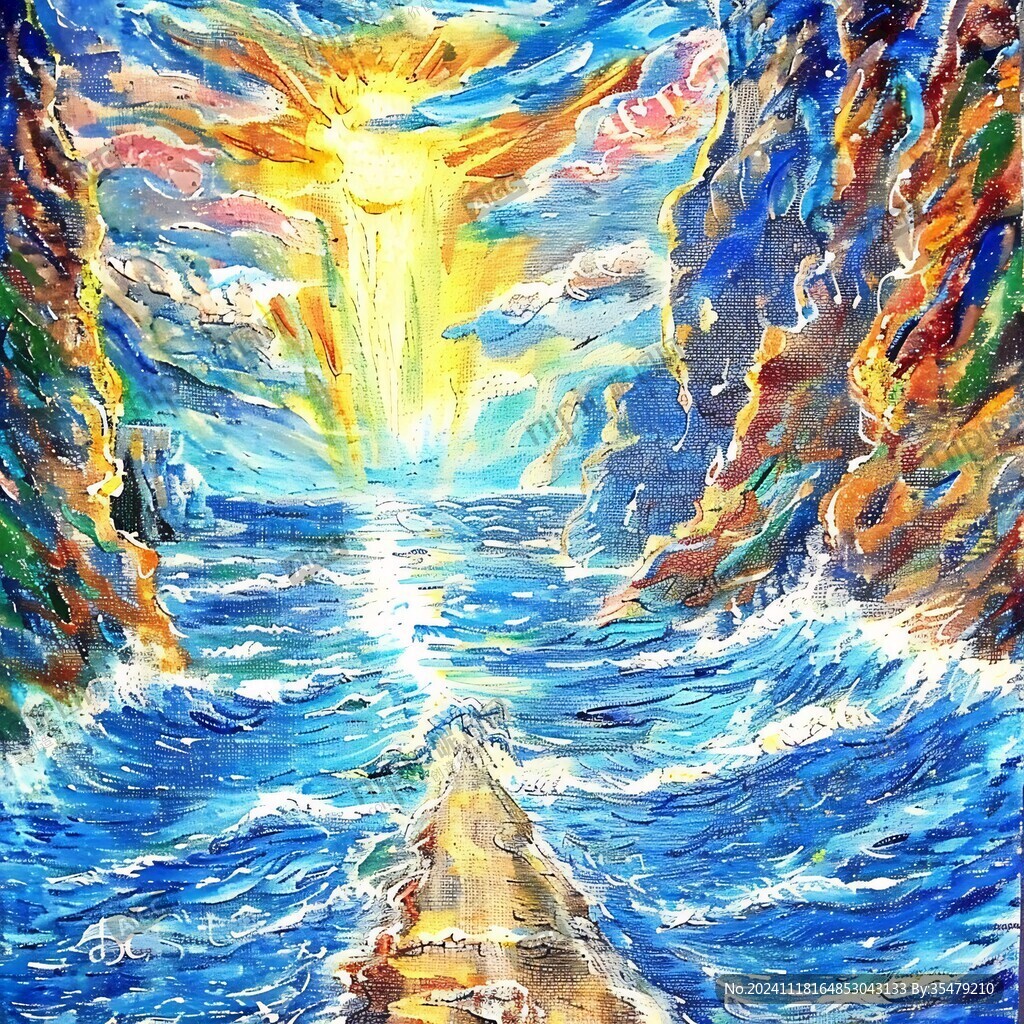 海洋地坪画