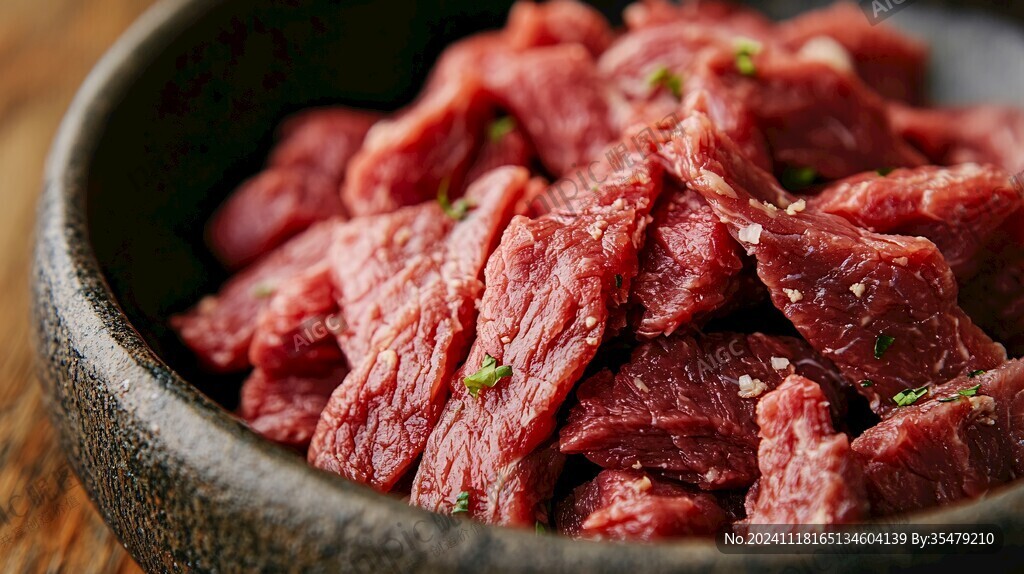 料理生食牛肉