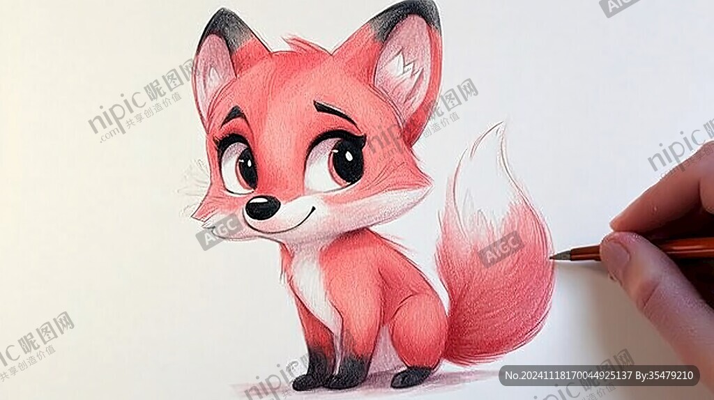 小狐狸临摹