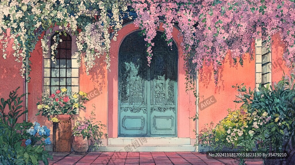 唯美花门