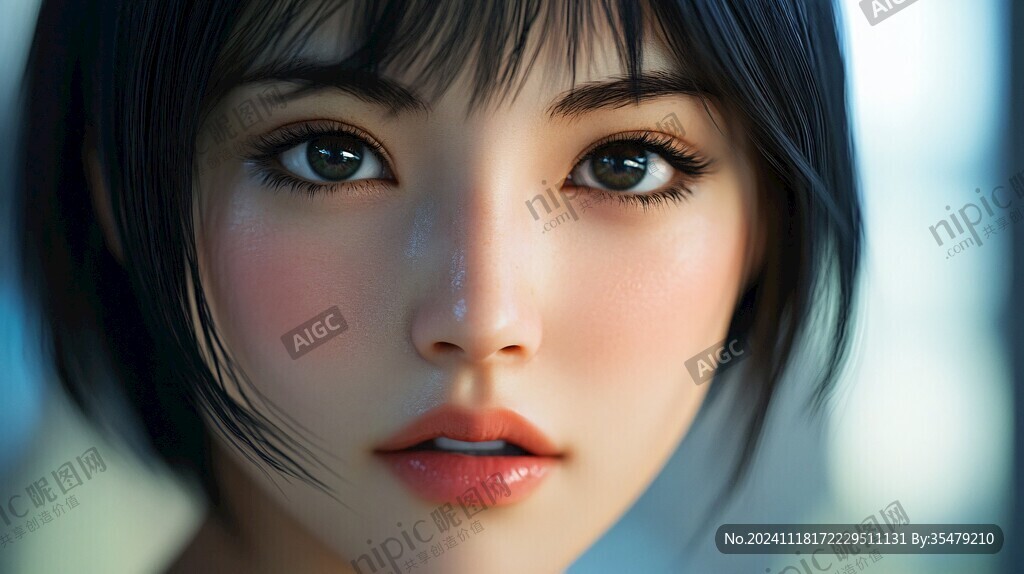 写实人物插画