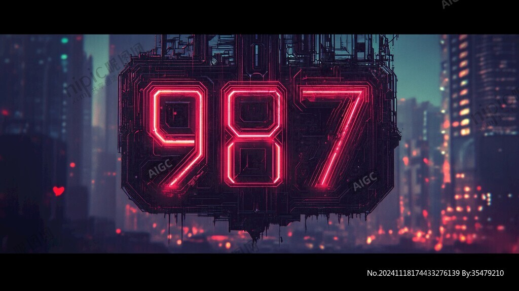 1983霓虹字