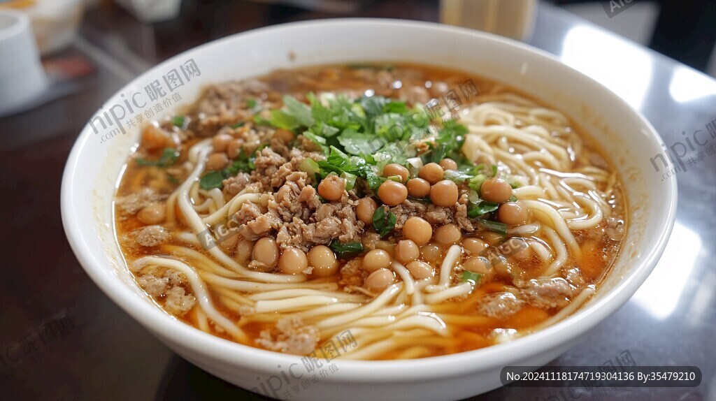 特色小吃肉沫面