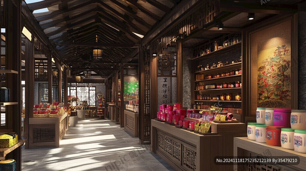 特产店效果图
