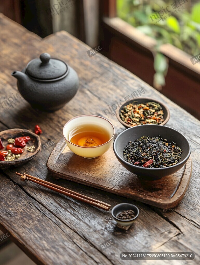 花茶乌龙茶禅茶一味