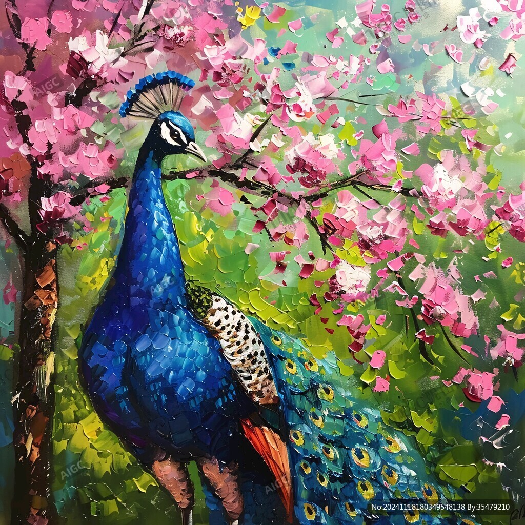 仿手绘油画