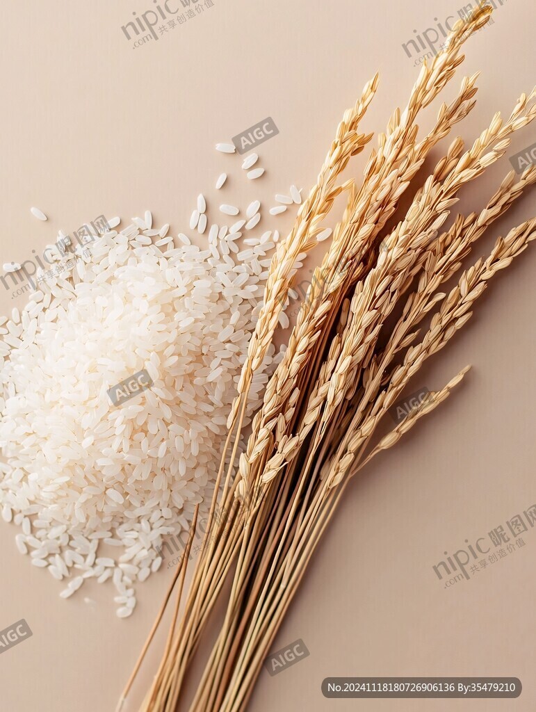 高清大米图片