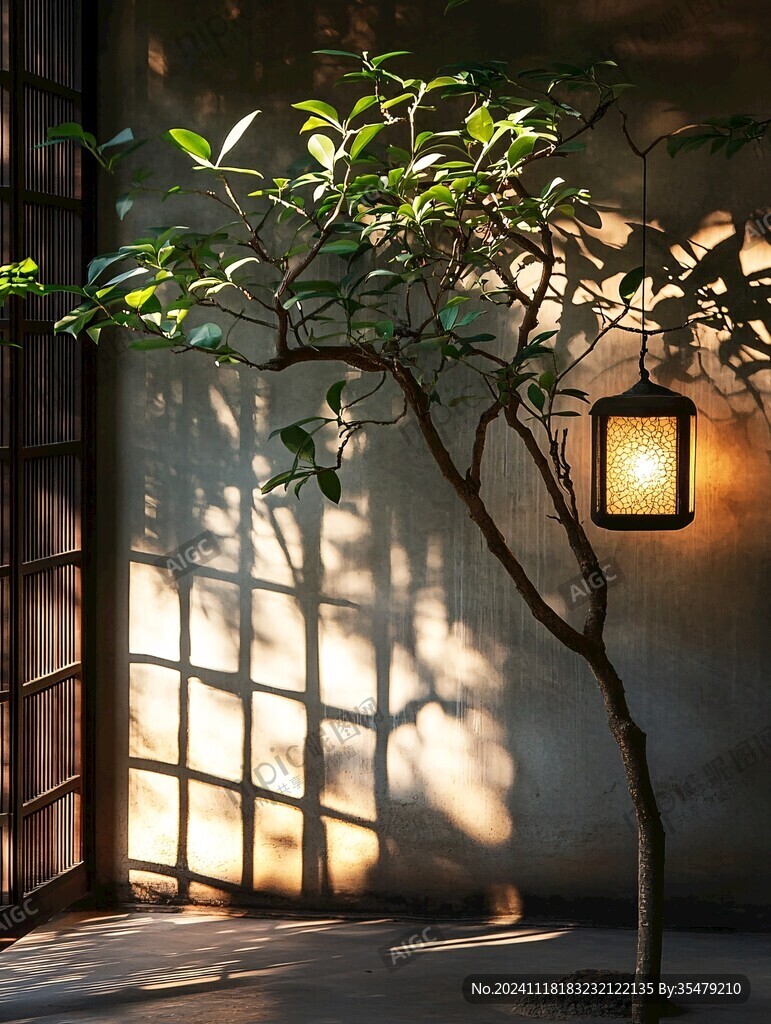 光影与花窗