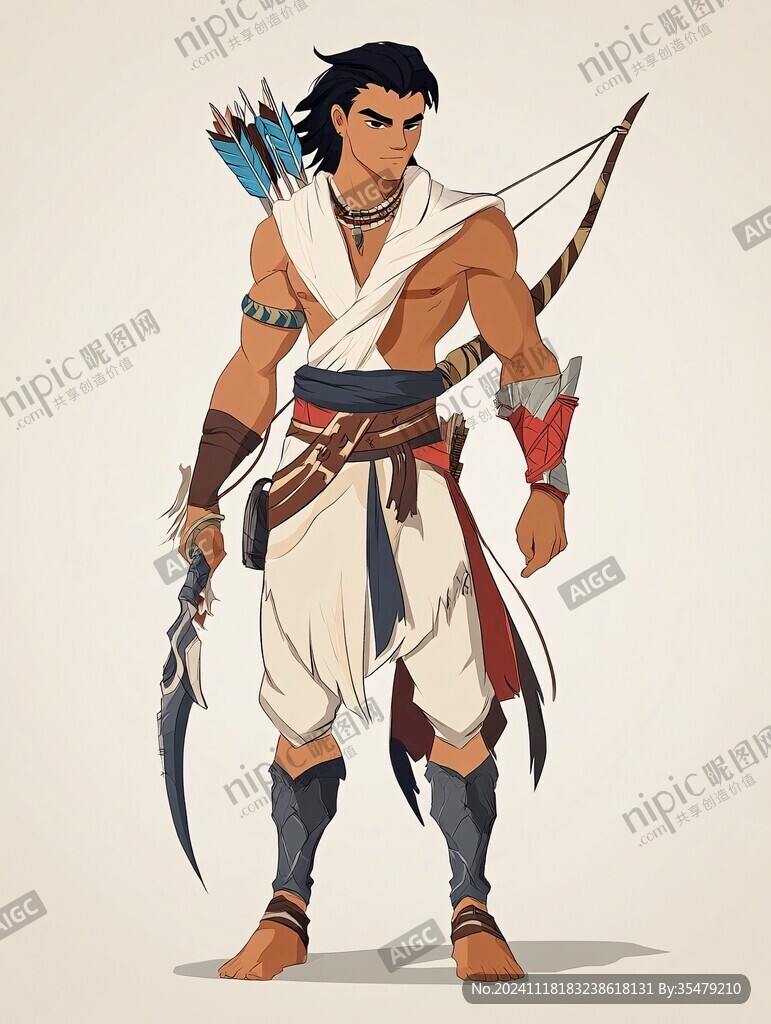 少数民族武士