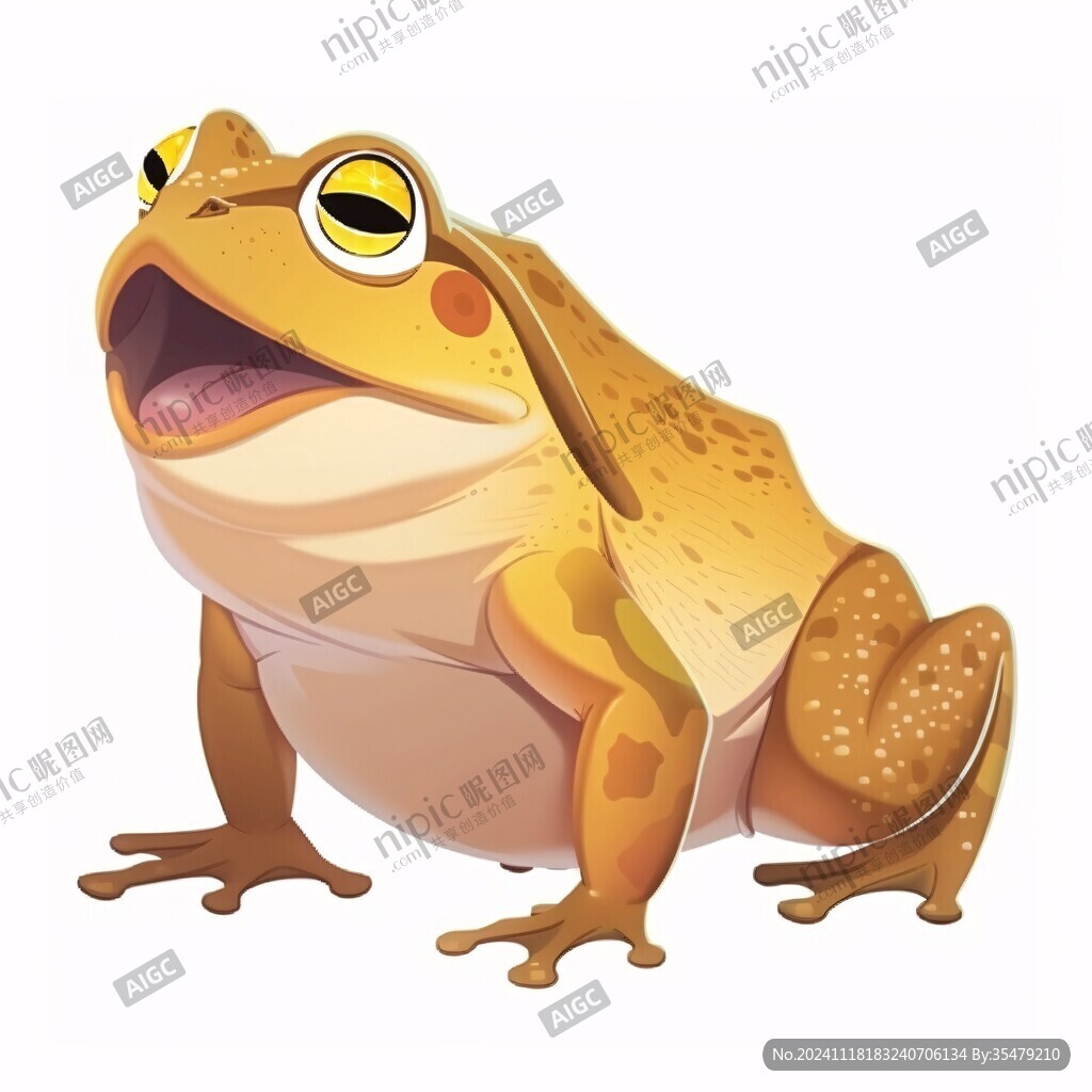 手绘跳跳蛙