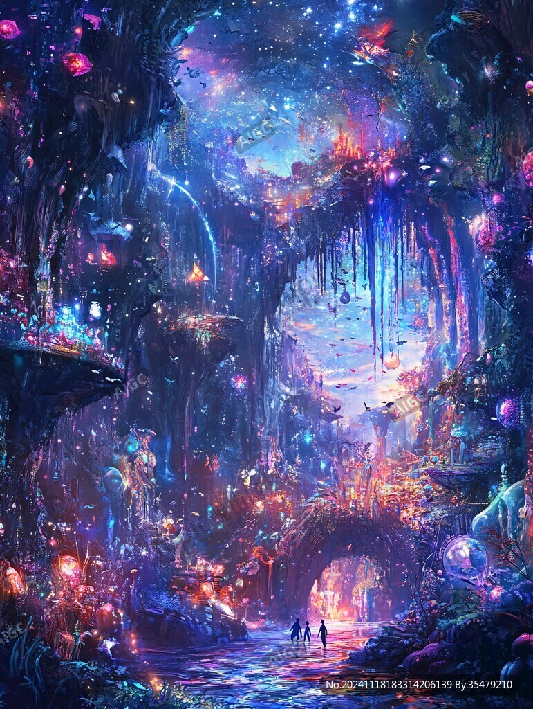 阿凡达一般的梦幻场景