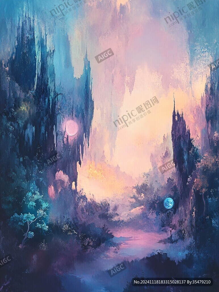 玄幻意境画