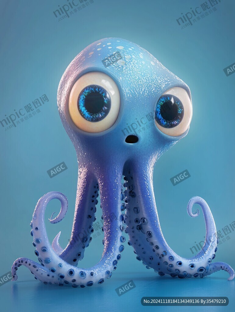 简约个性小章鱼