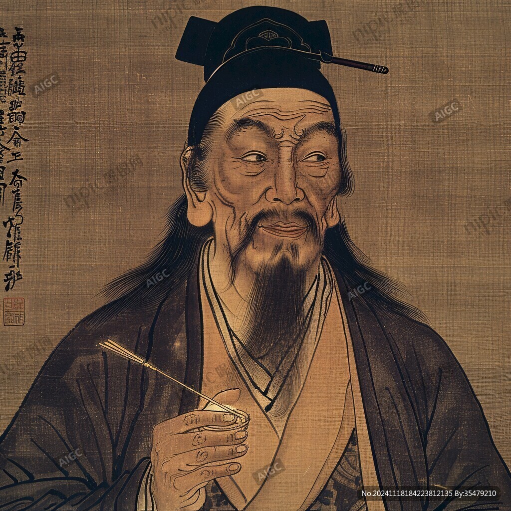 朱熹头像