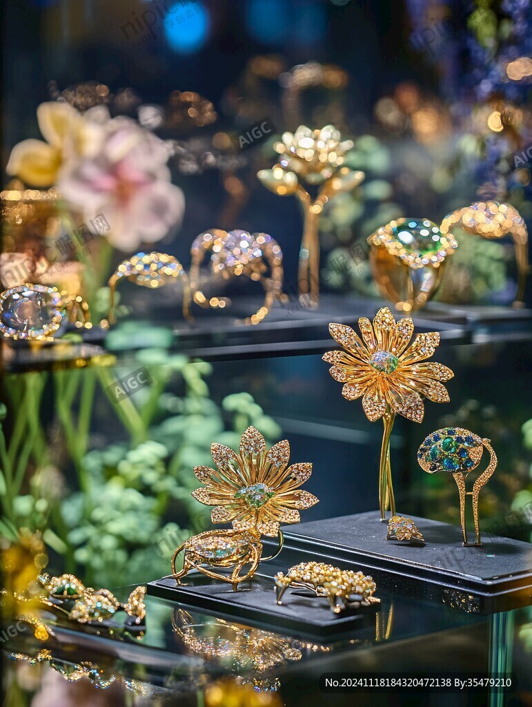 珠宝店橱窗陈列展示