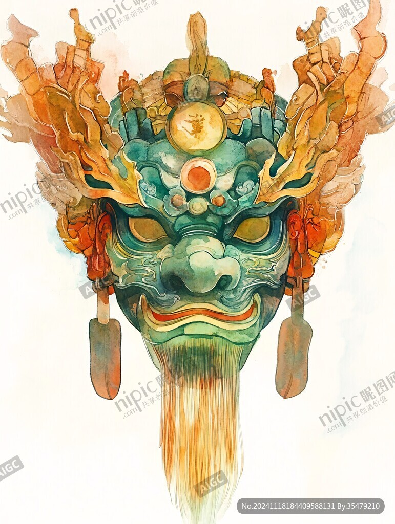 插画武旦
