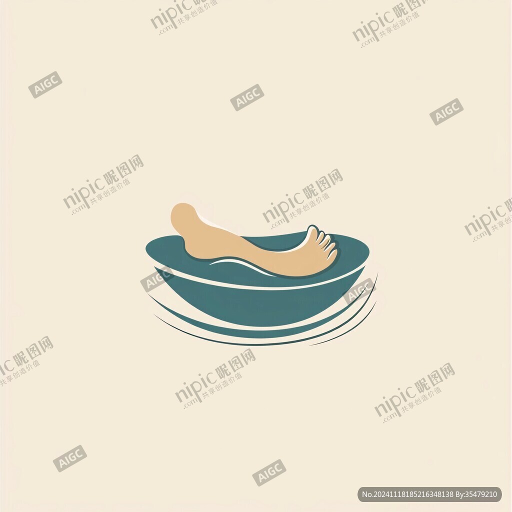 足浴场标志