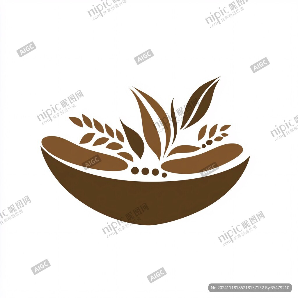 粗粮标志谷物logo