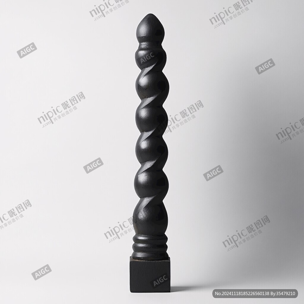 黑色圆柱体