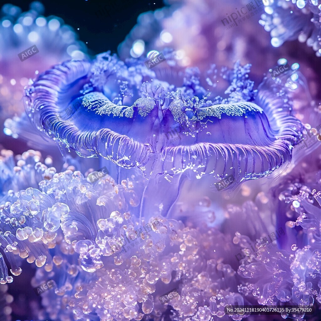 海洋生物梦幻水母