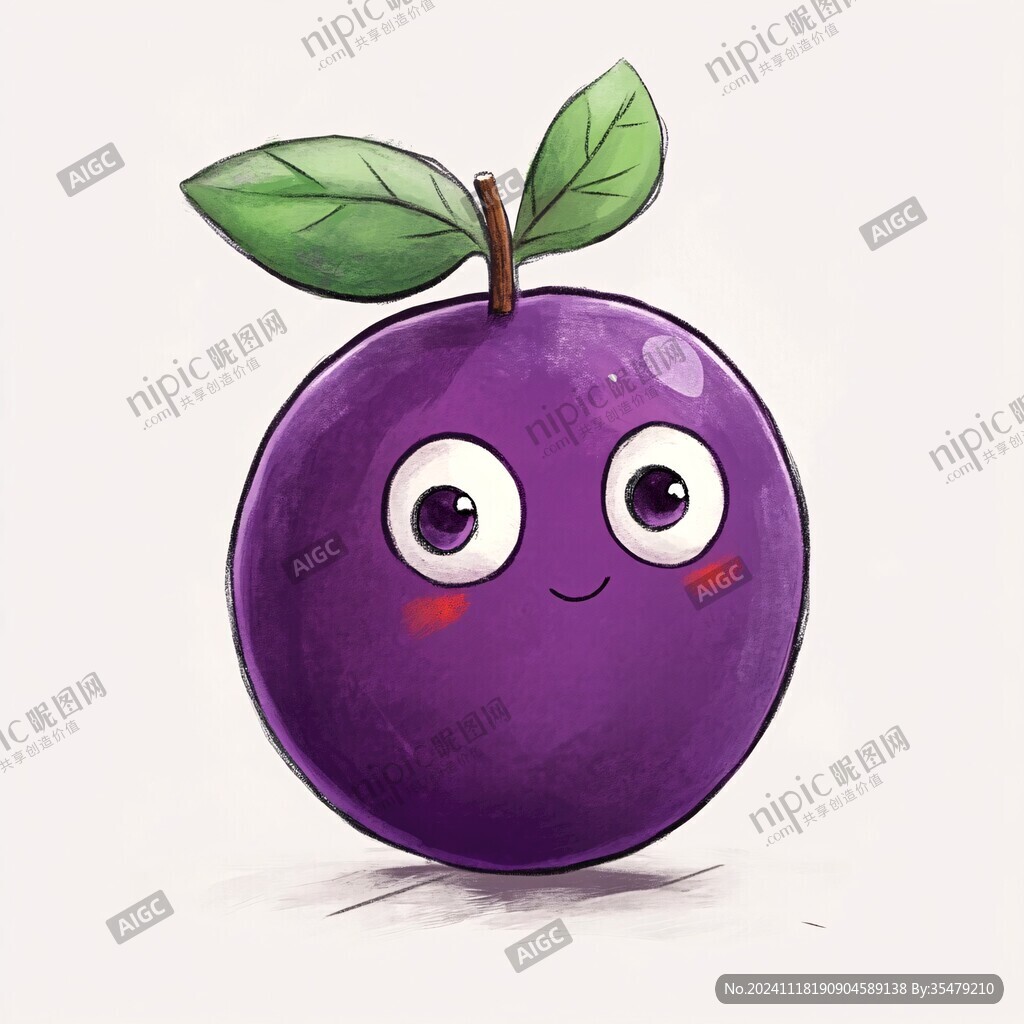 西梅插画设计