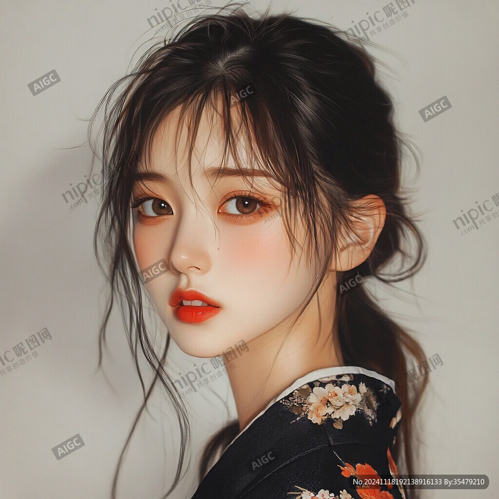 板绘人像