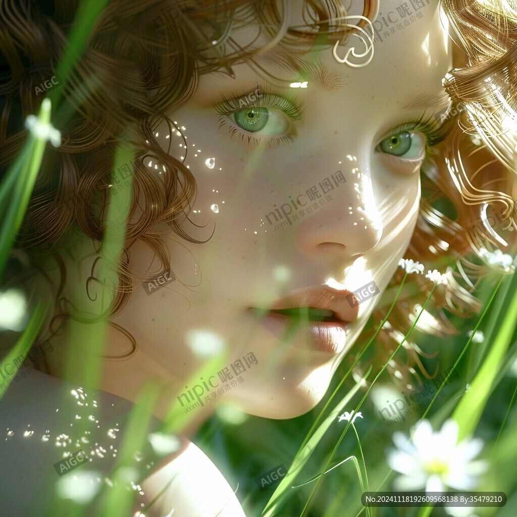 写实人物插画
