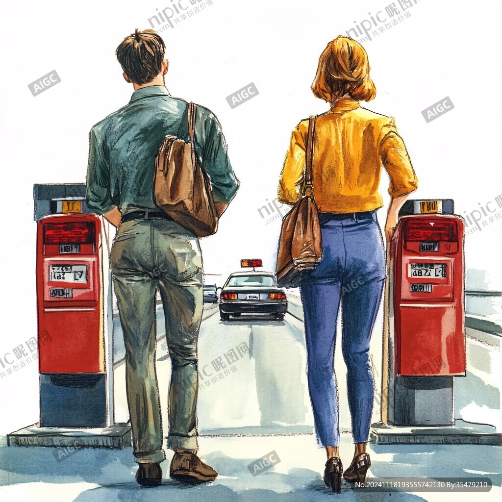 70年代插画