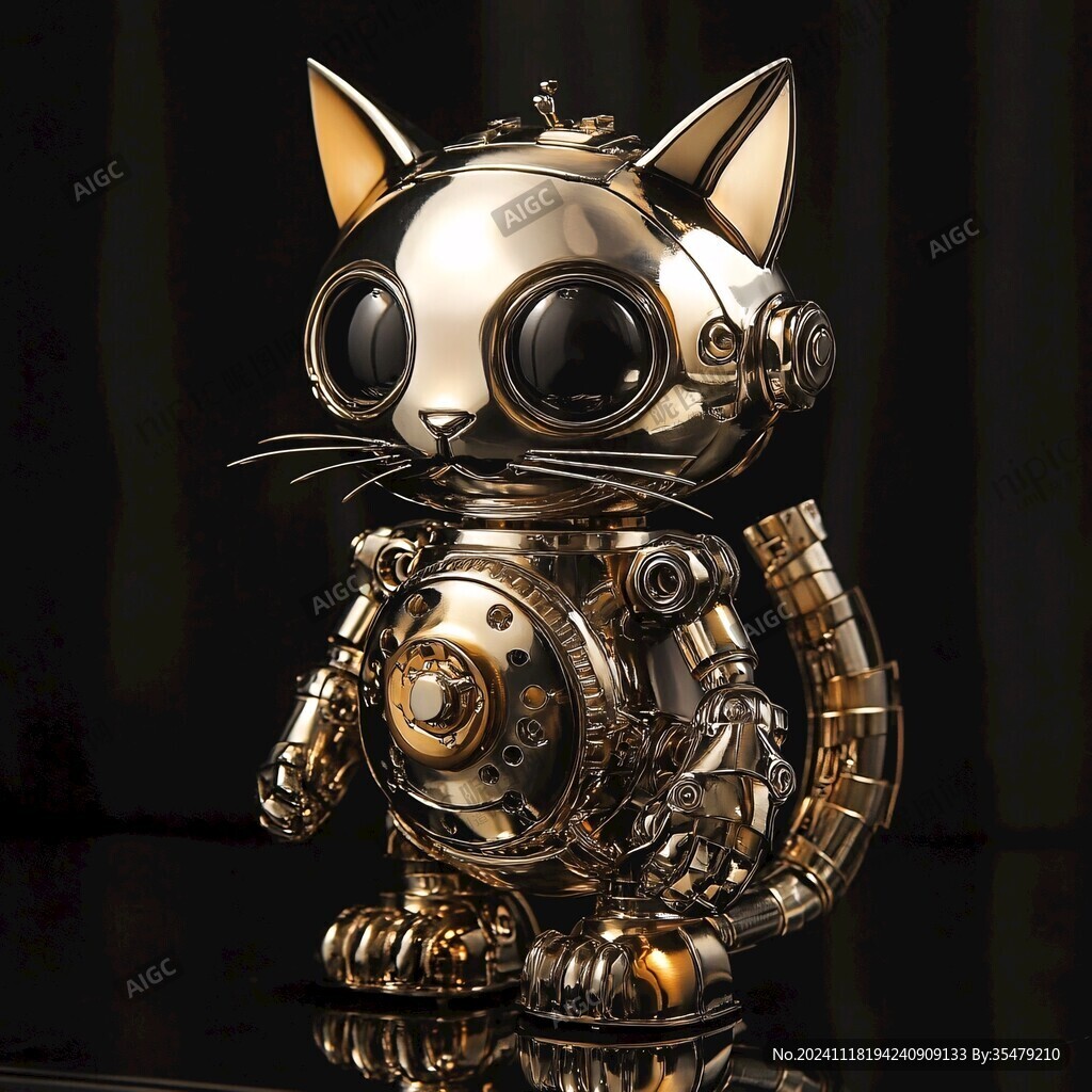 黄金招财猫