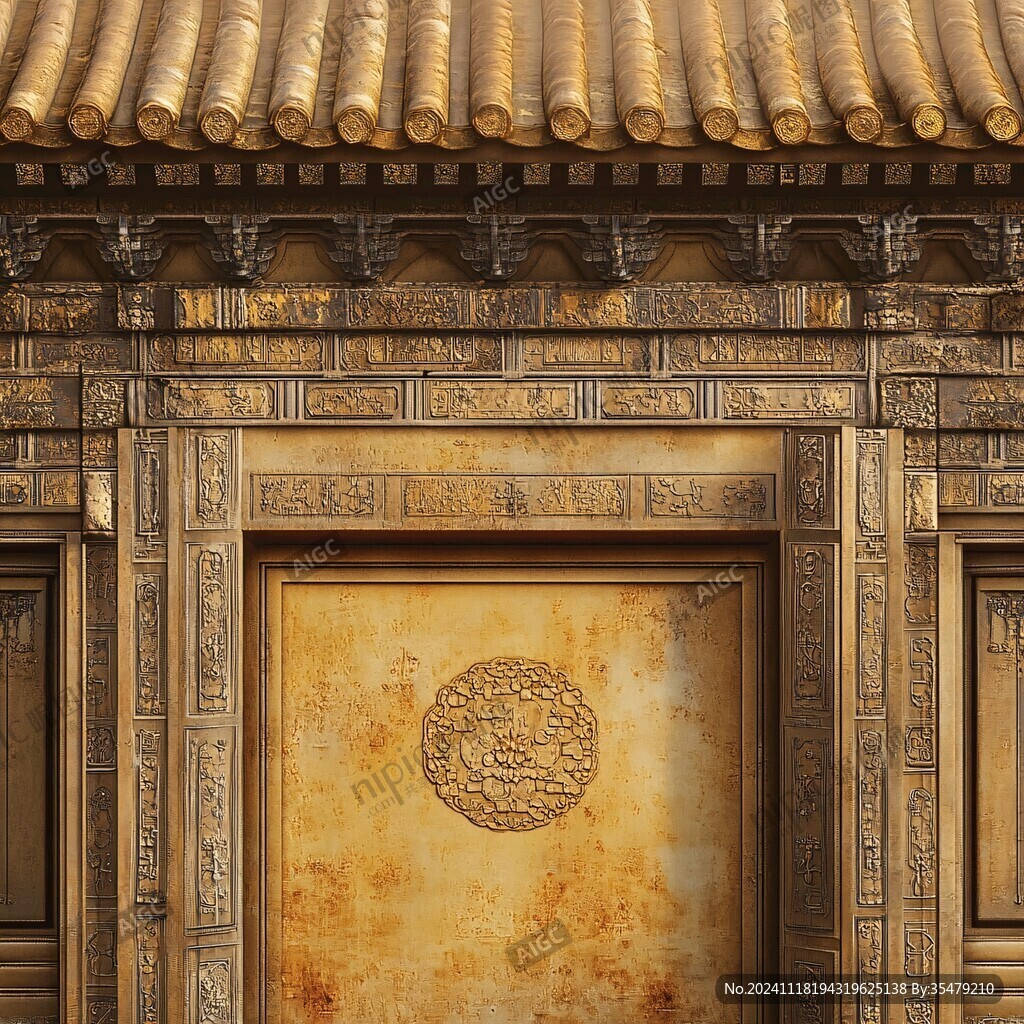 中式门金色地产