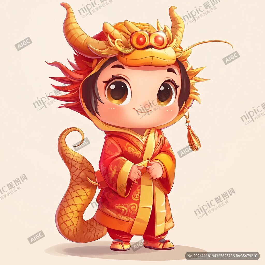 q版龙吉祥物
