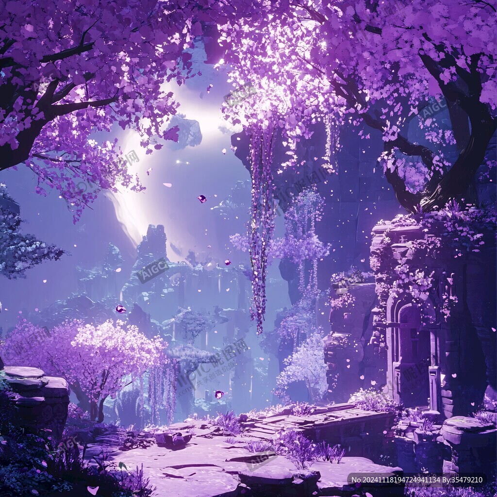 阿凡达一般的梦幻场景