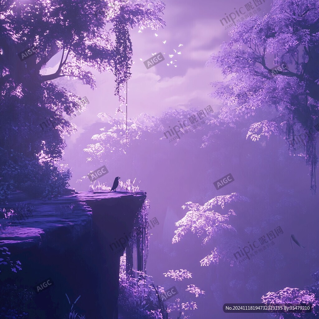 阿凡达一般的梦幻场景