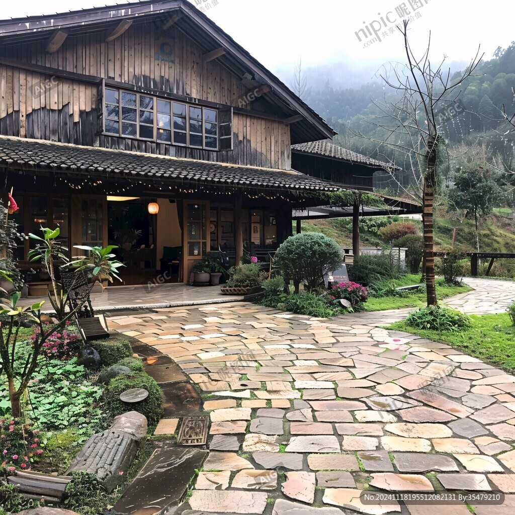 民宿地面设计