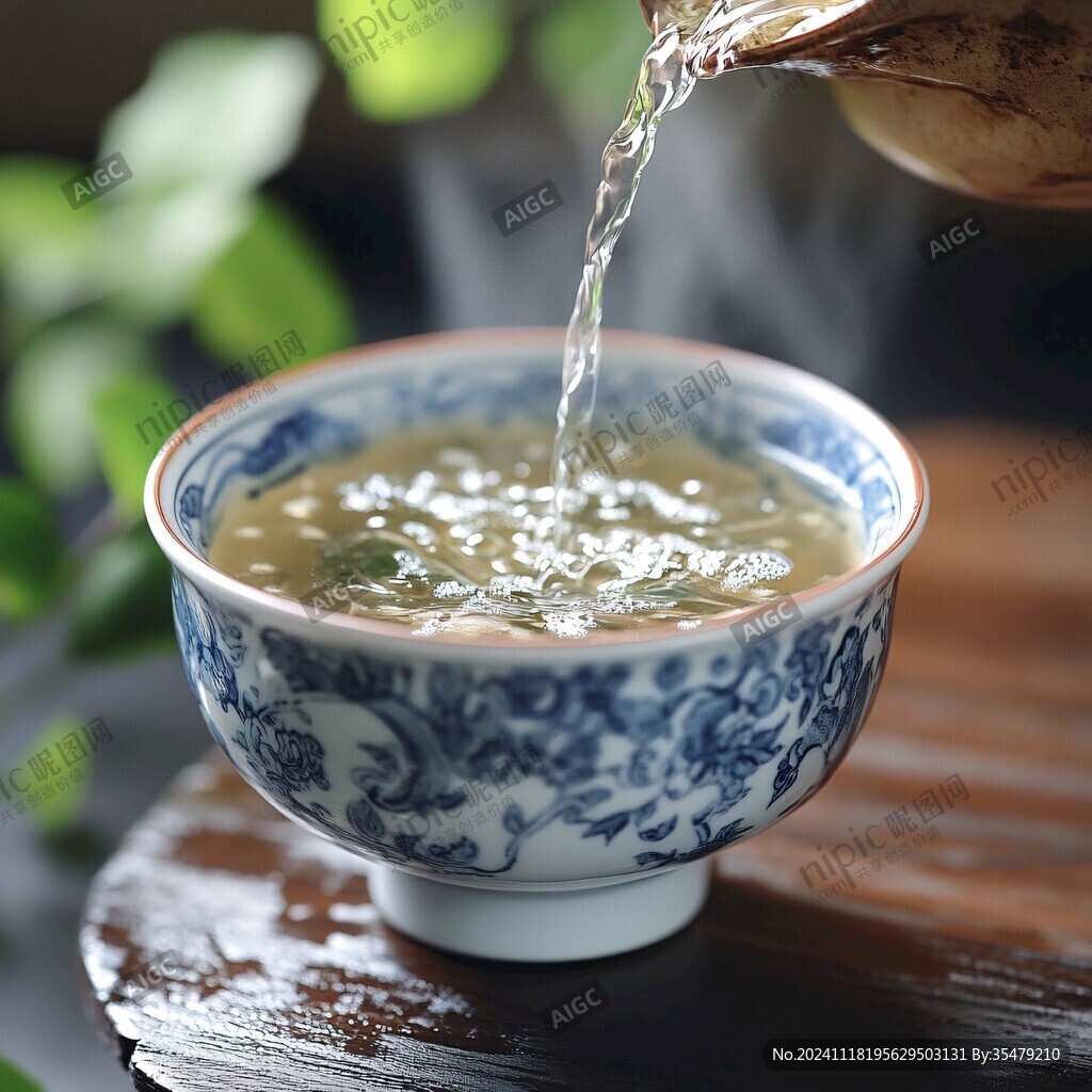倒茶汤