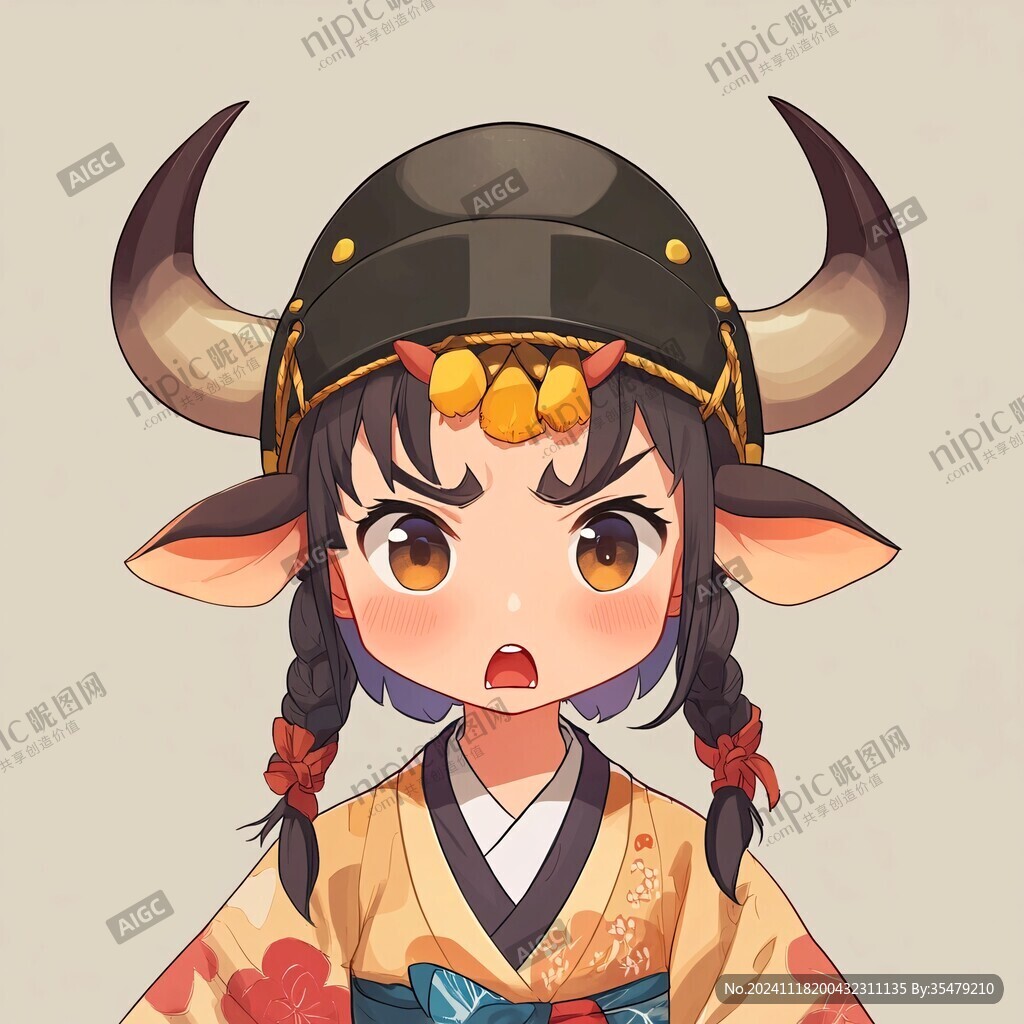 丑牛拟人
