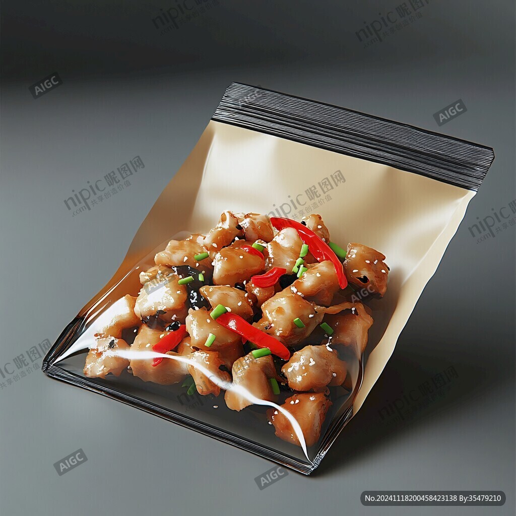 简约食品袋