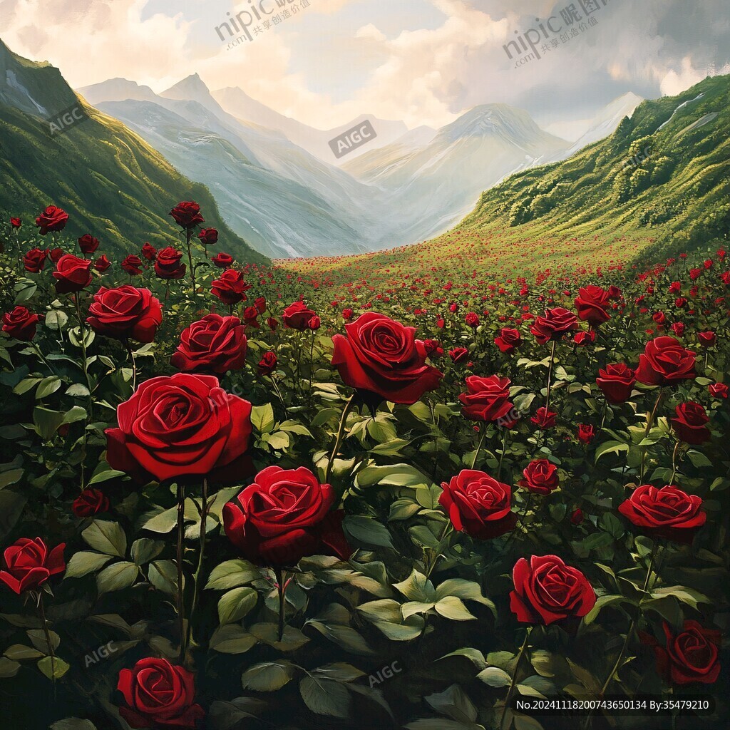 玫瑰花风景