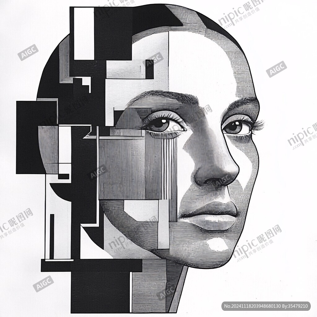 视觉错觉立体画