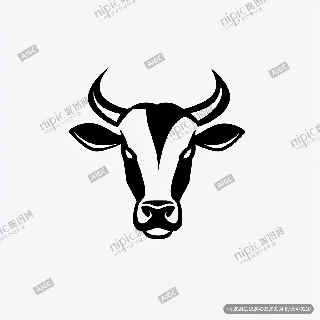 牛头标志设计