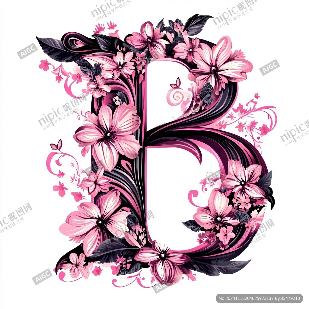 花纹字体
