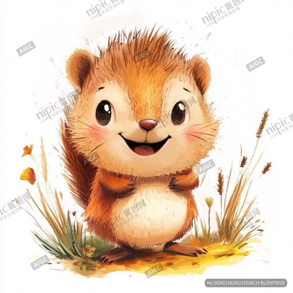 小刺猬临摹