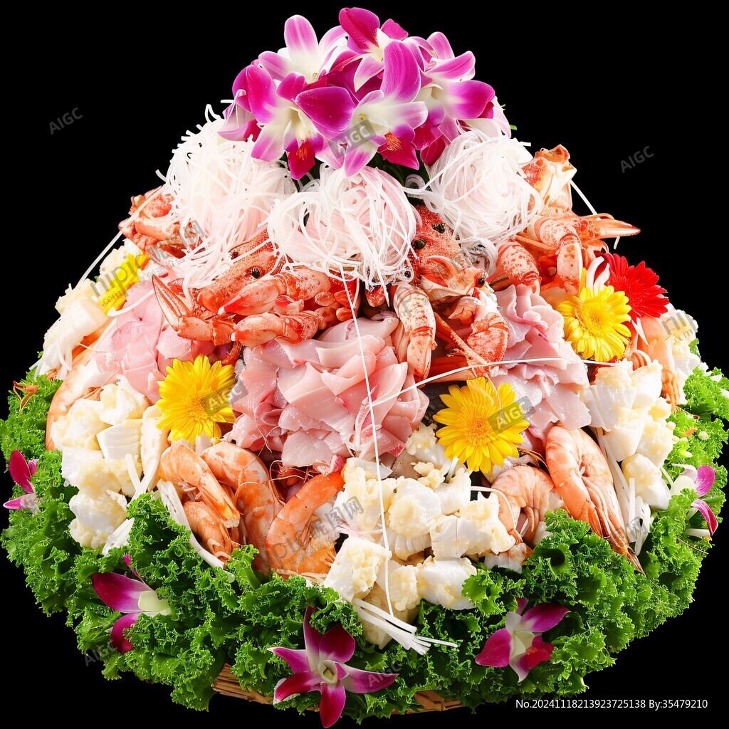 火锅菜品郡花