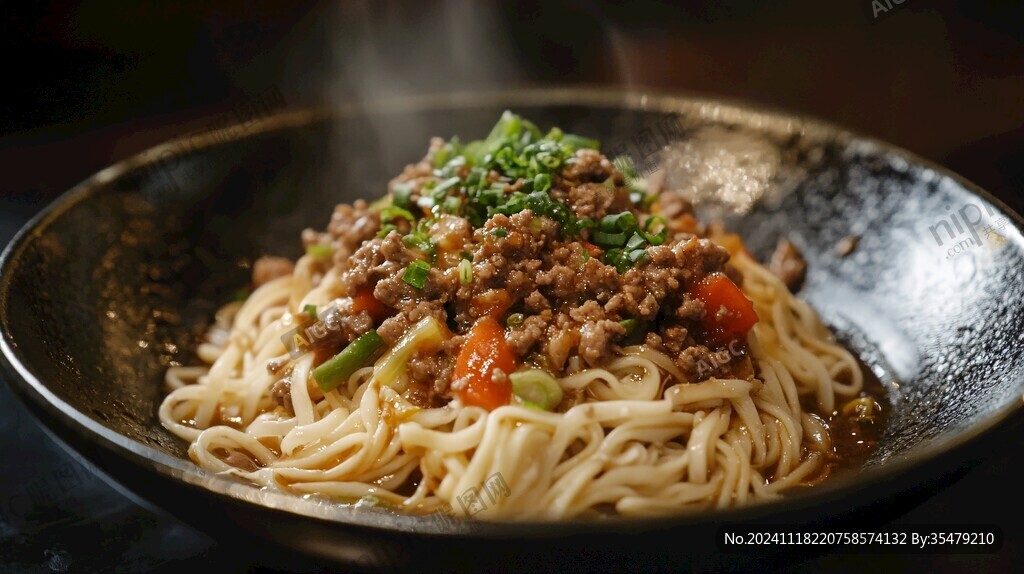 杂酱面高清大图