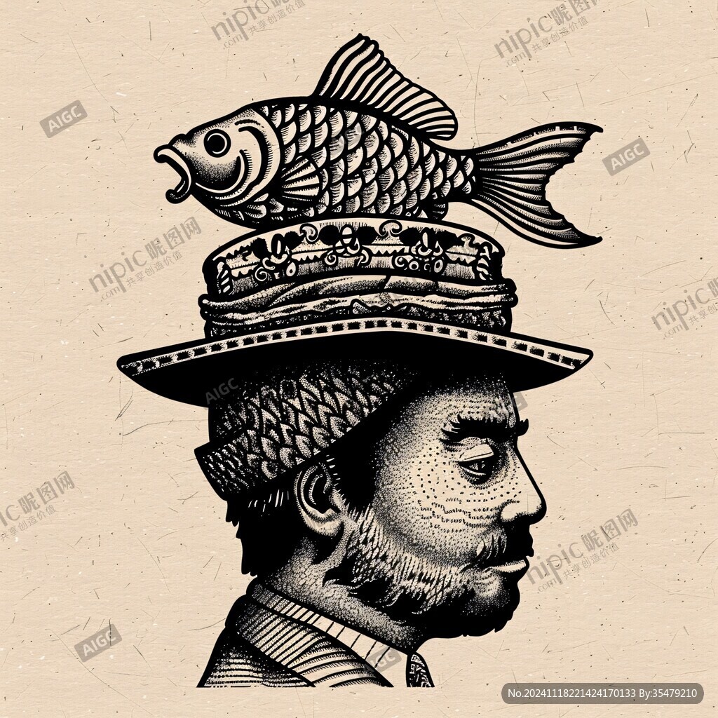 个性复古插画
