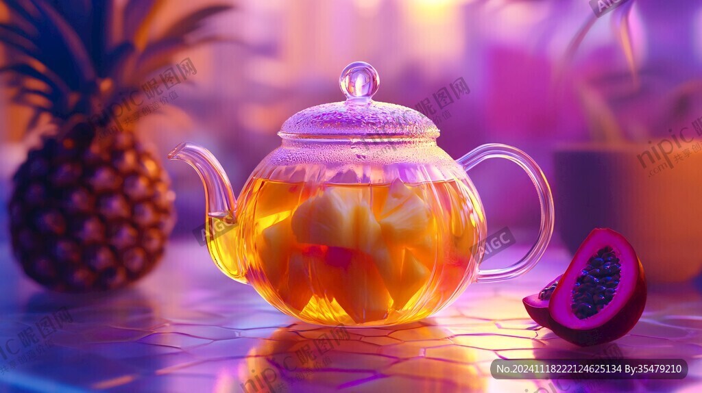 水果茶素材